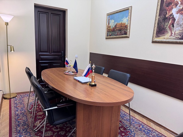 Малая переговорная в московском офисе